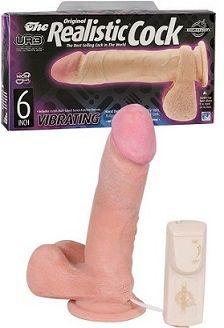 Wibrator Ultra Realistic 6 Inch Vibr. Cock